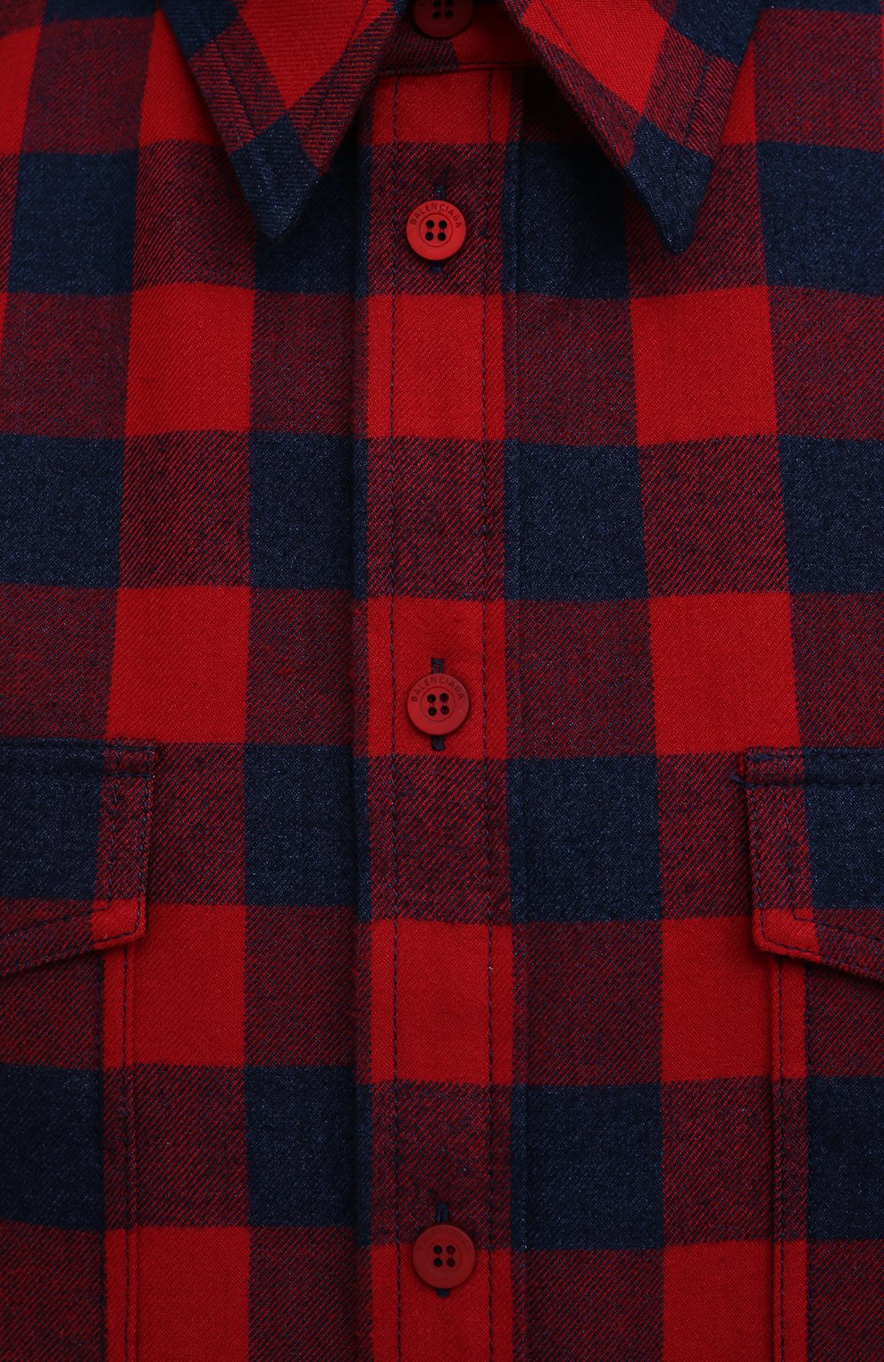 Хлопковая рубашка BALENCIAGA, арт. 658936/TBM23, фото 5