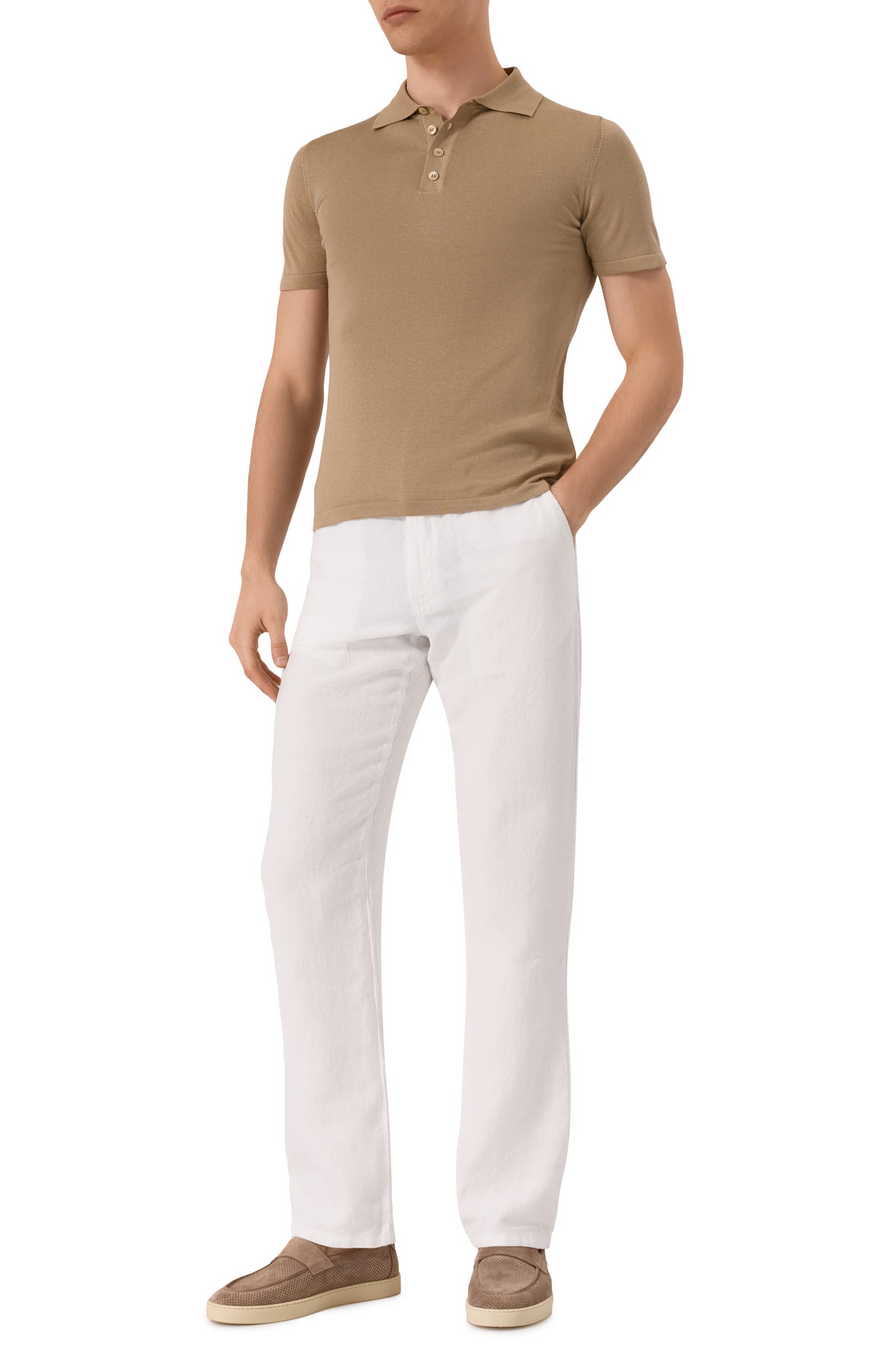 Шелковое поло DANIELE FIESOLI, арт. SE1101, фото 2