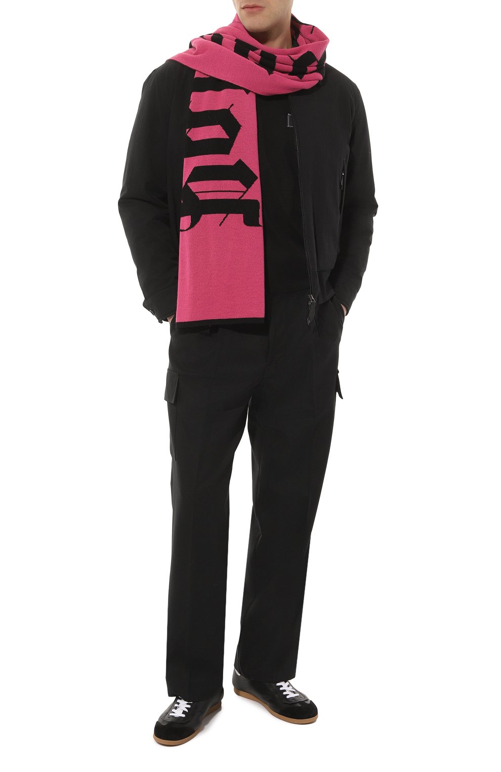 Шарф PALM ANGELS, арт. PMMA025F23KNI0011032, фото 2