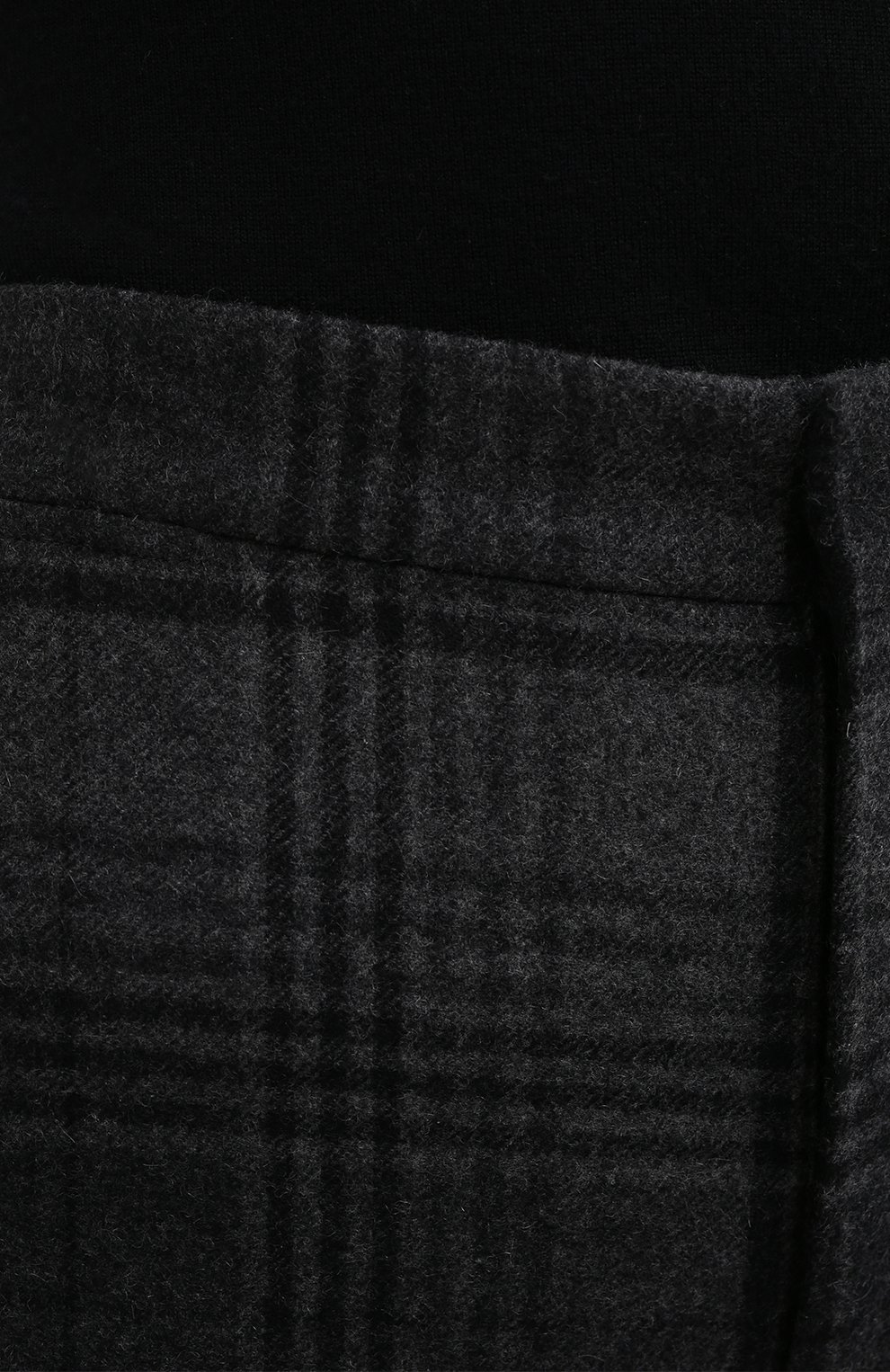 Брюки из шерсти и кашемира RALPH LAUREN темно-серого цвета по цене 219500 руб., арт. 290824270, фото 5 Брюки из шерсти и кашемира RALPH LAUREN, арт. 290824270, фото 5