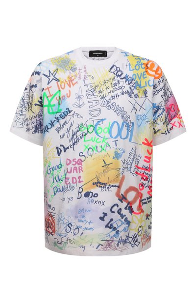 Хлопковая футболка DSQUARED2, арт. S74GD0965/S23009, фото 1