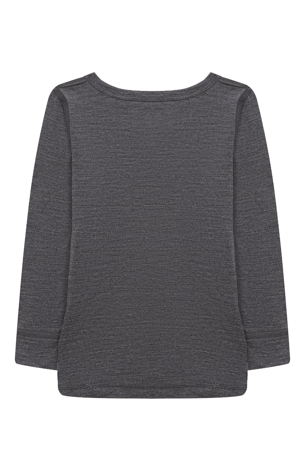 Комплект из лонгслива и брюк WOOL AND COTTON темно-серого цвета по цене 8360 руб., арт. WRUFP, фото 3 Комплект из лонгслива и брюк WOOL AND COTTON, арт. WRUFP, фото 3