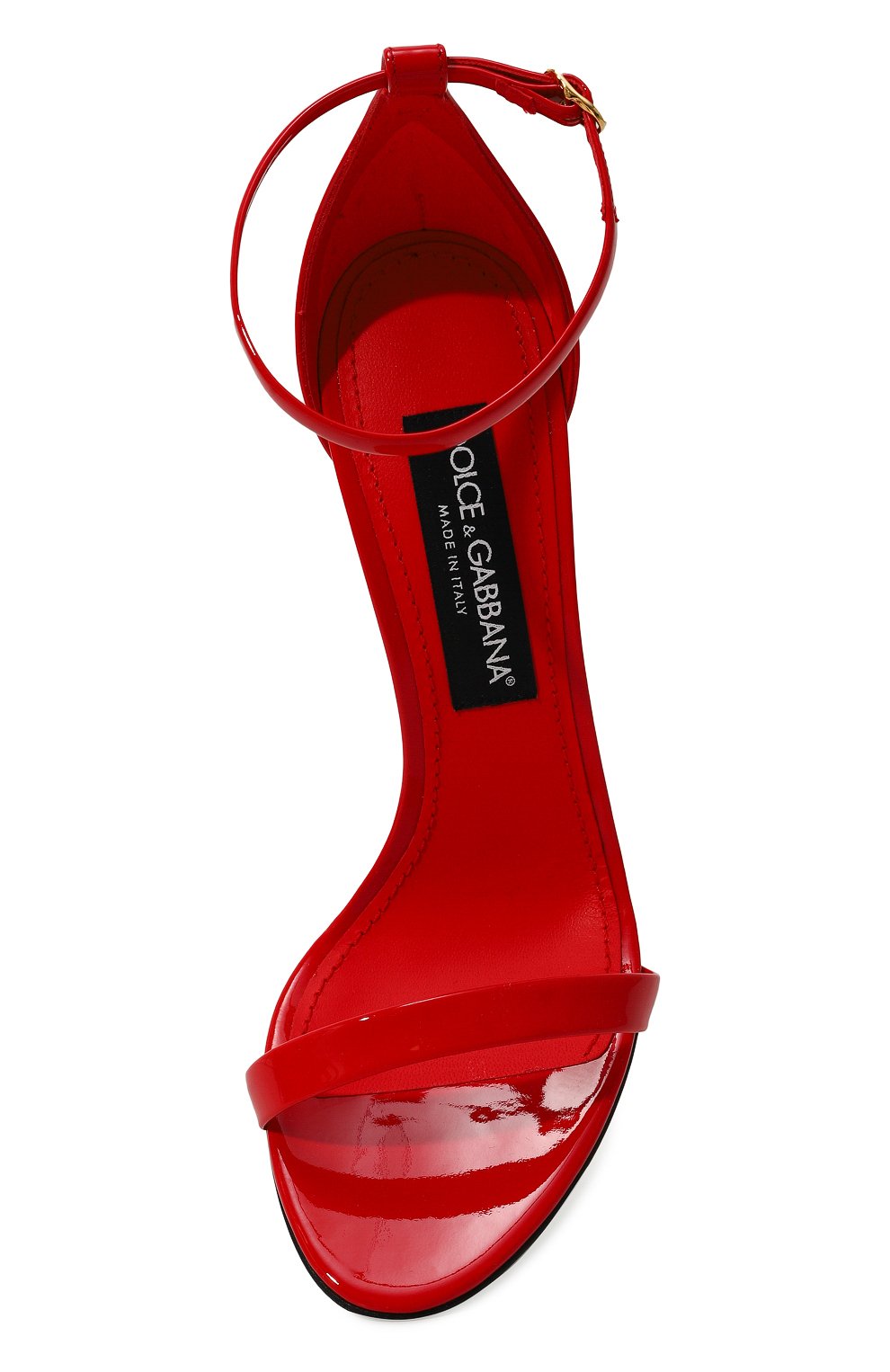 Кожаные босоножки keira 105 DOLCE & GABBANA, арт. CR1339/A1471, фото 6