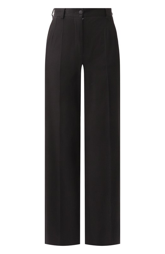 Хлопковые брюки Dolce & Gabbana FTC20T/GDCDD Чёрный FTC20T/GDCDD