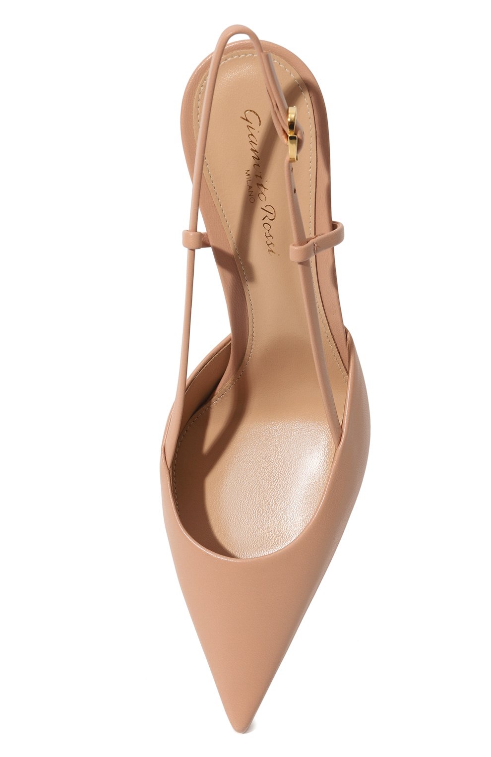 Кожаные туфли ascent GIANVITO ROSSI, арт. G95335.85LAC.VITPEAH, фото 6