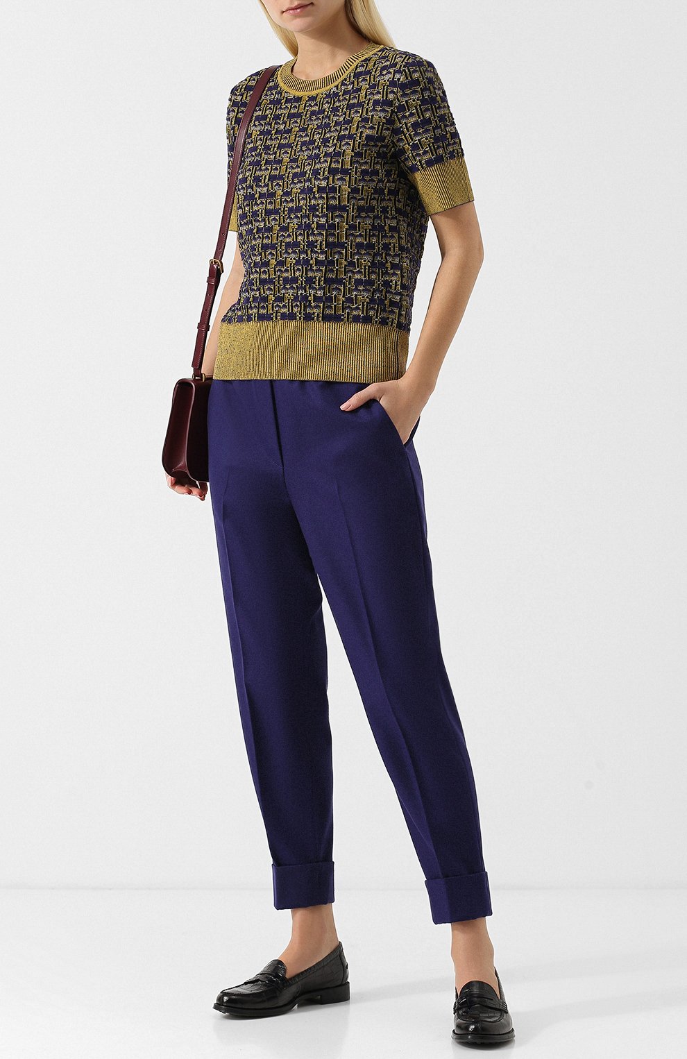 Вязаный топ BOTTEGA VENETA, арт. 504394/VERM0, фото 2