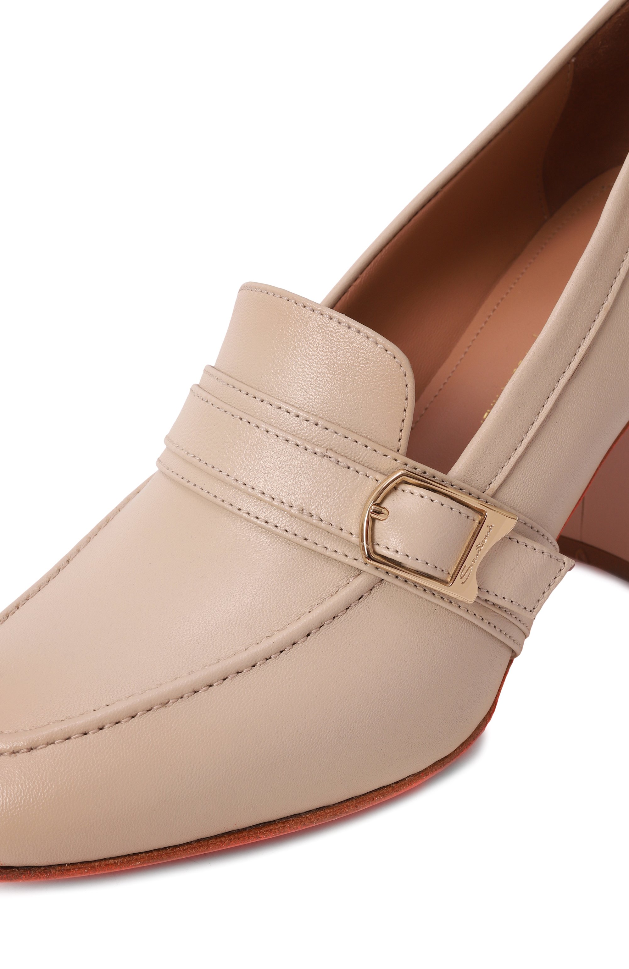 Кожаные туфли SANTONI, арт. WDCG71240SX1NZZF, фото 7