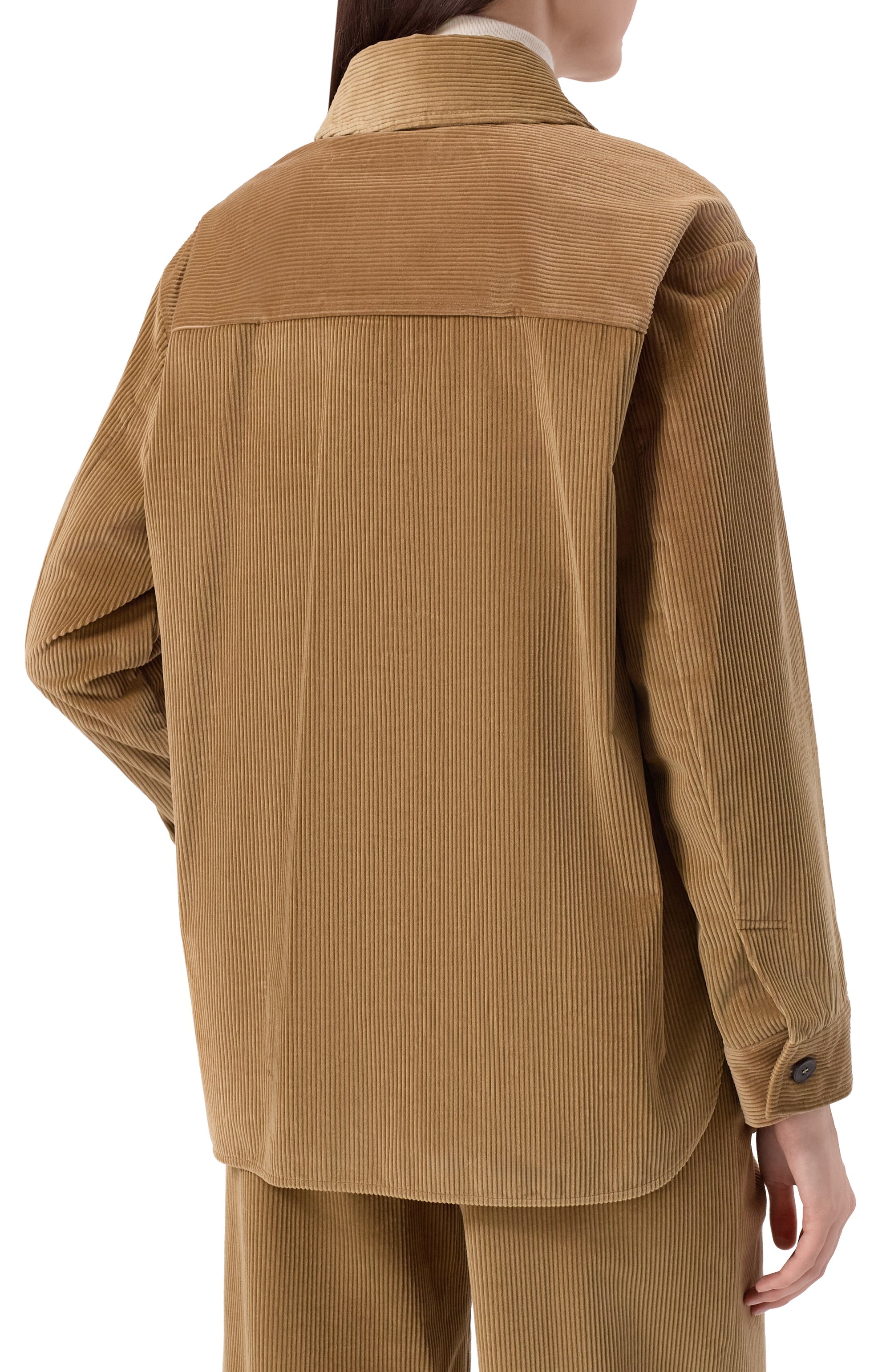 Вельветовая рубашка MAX MARA STUDIO, арт. TRAU, фото 4