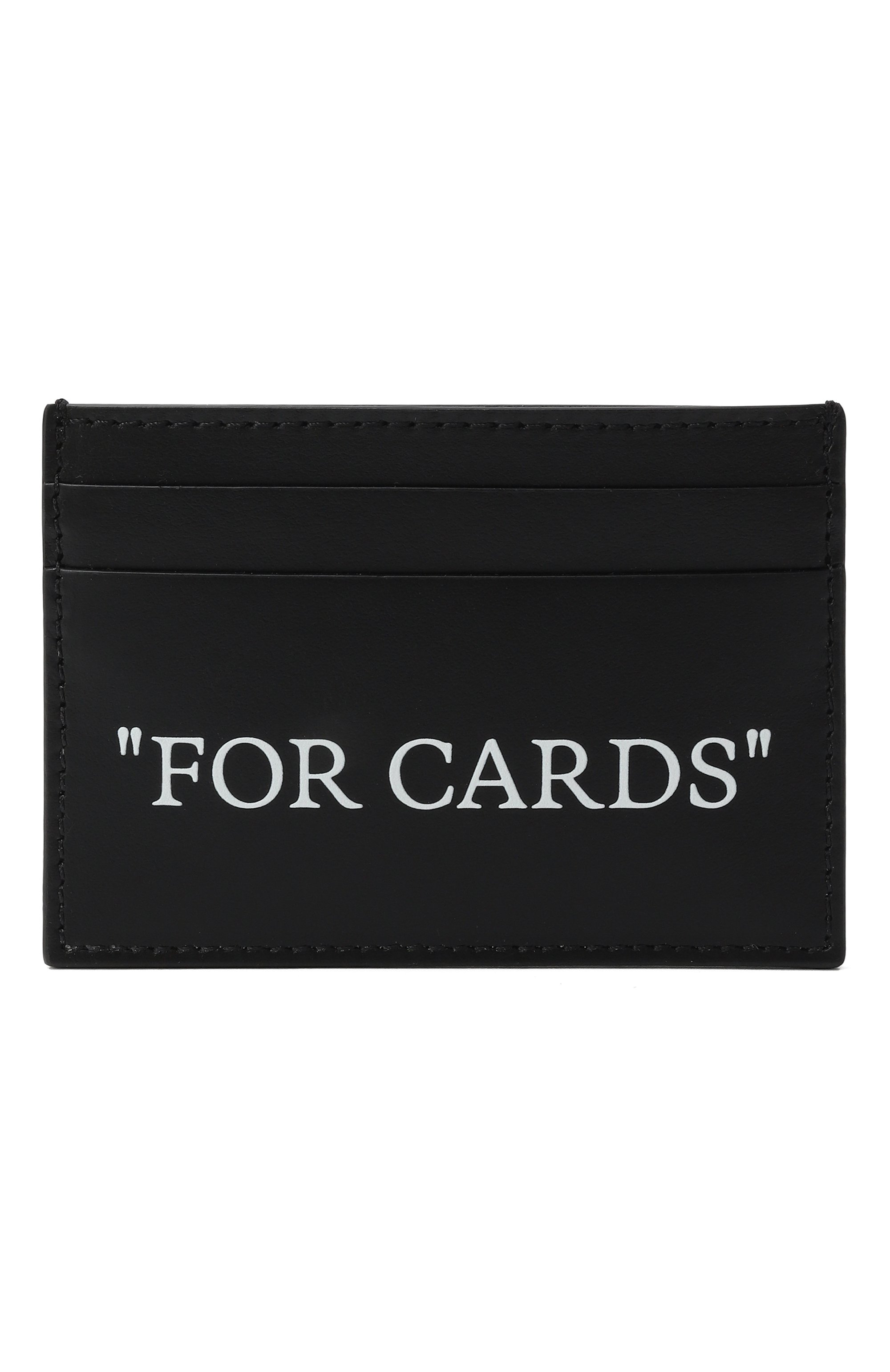 Кожаный футляр для кредитных карт OFF-WHITE, арт. 0MND067C99LEA001, фото 2