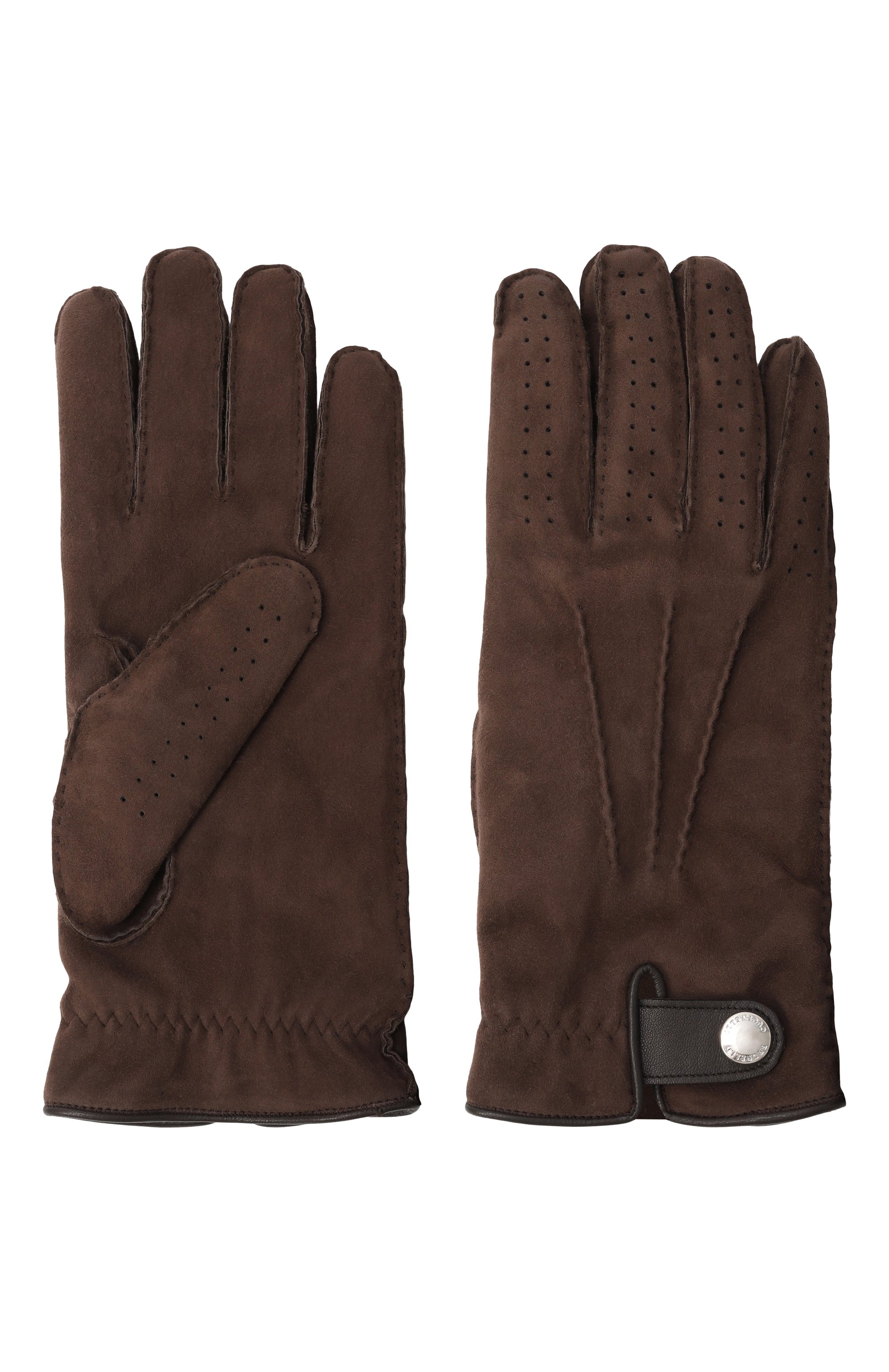 Замшевые перчатки BRUNELLO CUCINELLI, арт. MPSTR93608, фото 2