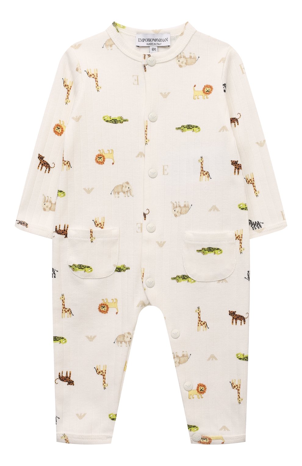 Хлопковый комбинезон EMPORIO ARMANI, арт. 3DND18/NJ0WZ, фото 1