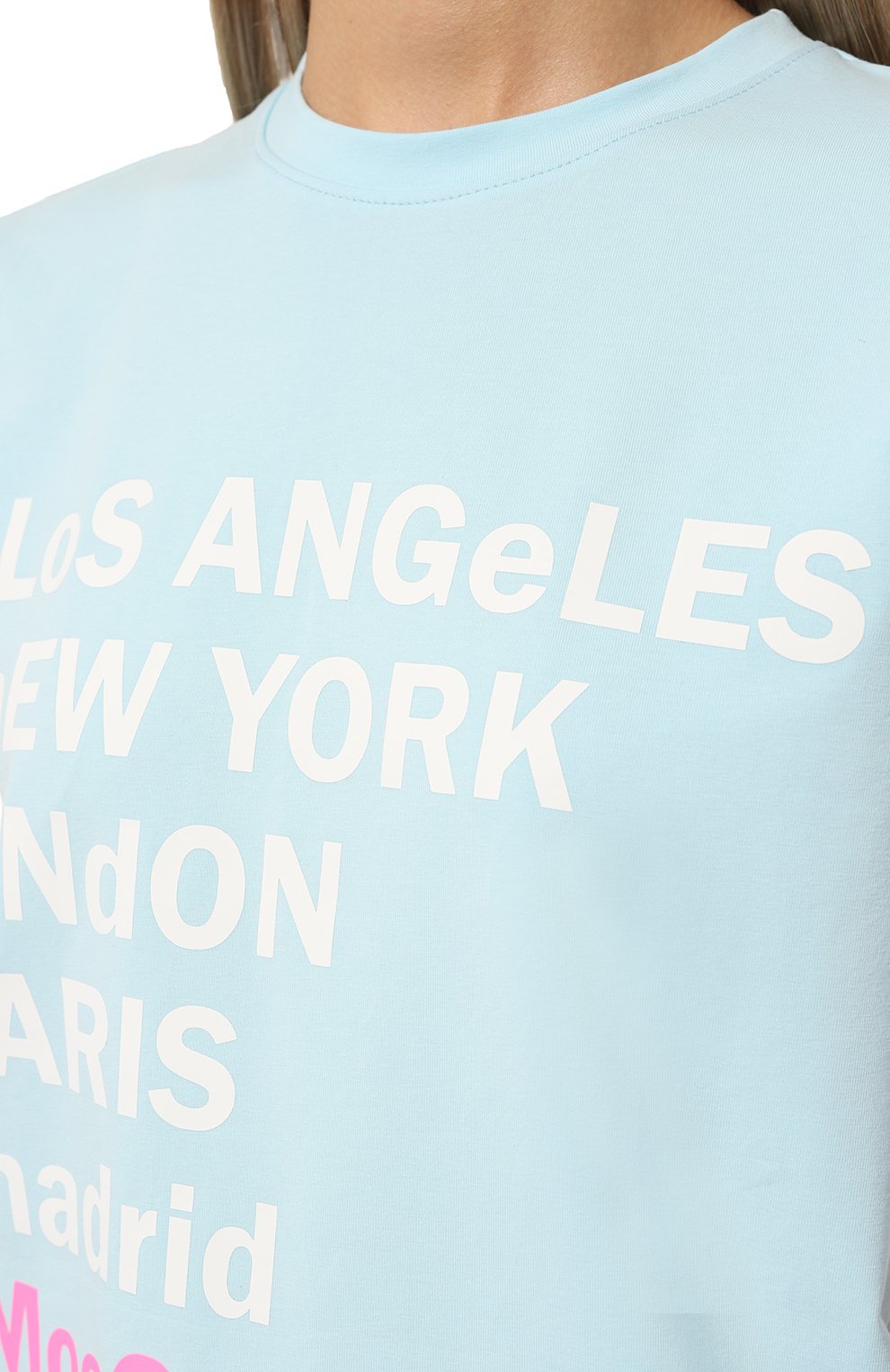 Хлопковая футболка SEVEN LAB, арт. T MosCow blue, фото 5