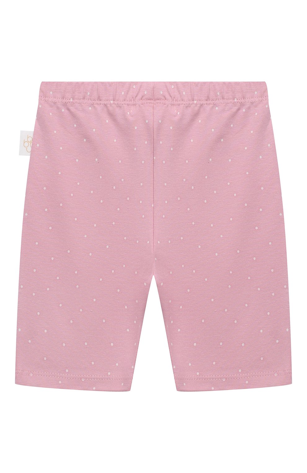 Хлопковые шорты BABYBU розового цвета по цене 2650 руб., арт. PB1033S22, фото 2 Хлопковые шорты BABYBU, арт. PB1033S22, фото 2