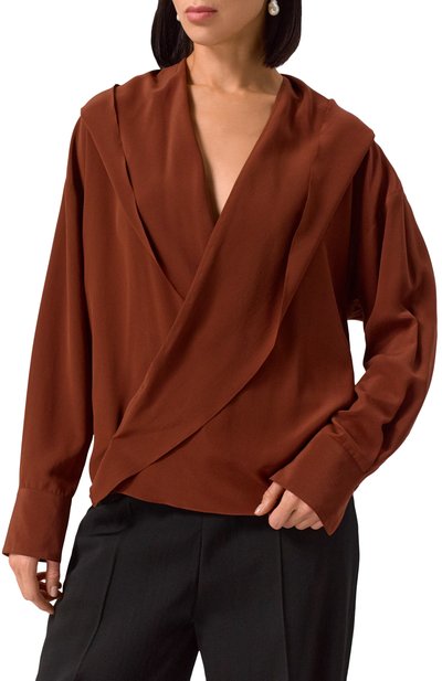 Шелковая блузка PETAR PETROV, арт. S25B12, фото 3