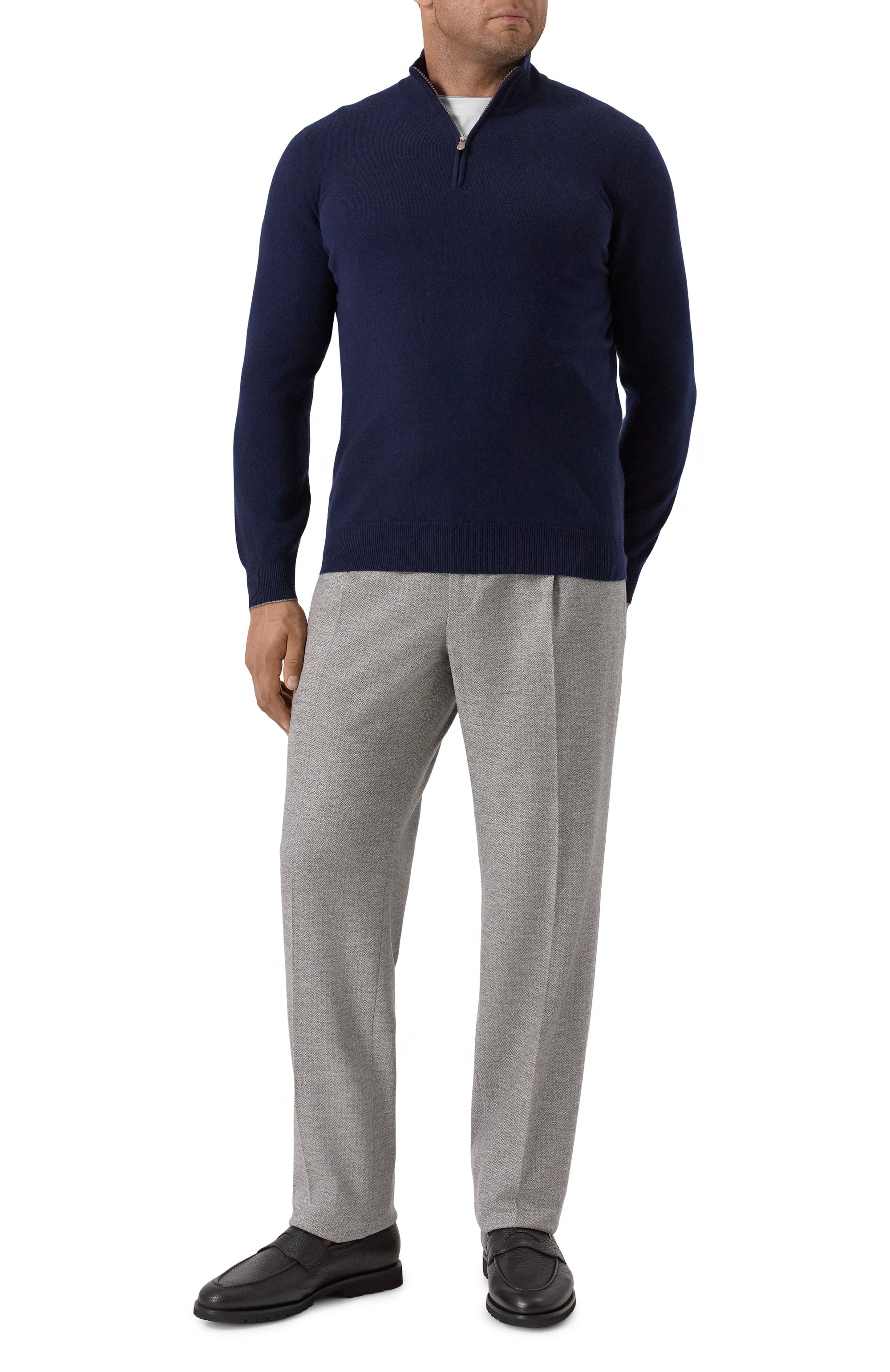 Кашемировый джемпер BRUNELLO CUCINELLI, арт. M2200124, фото 2