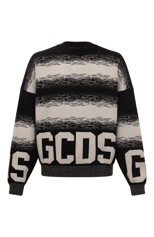 

Хлопковый джемпер GCDS, Чёрный