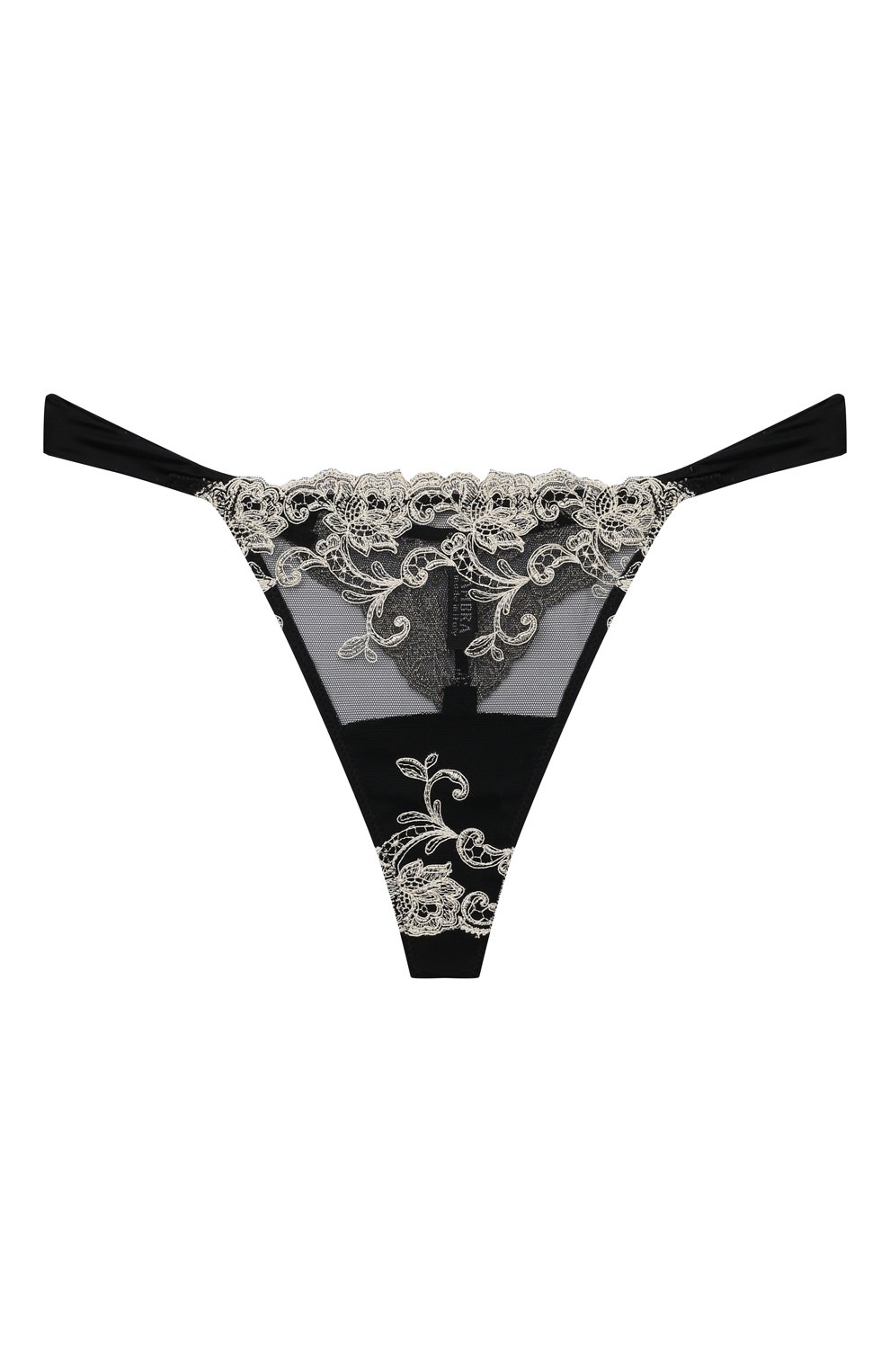 Трусы-стринги AMBRA черно-белого цвета по цене 8670 руб., арт. 1335F, фото 1 Трусы-стринги AMBRA, арт. 1335F, фото 1