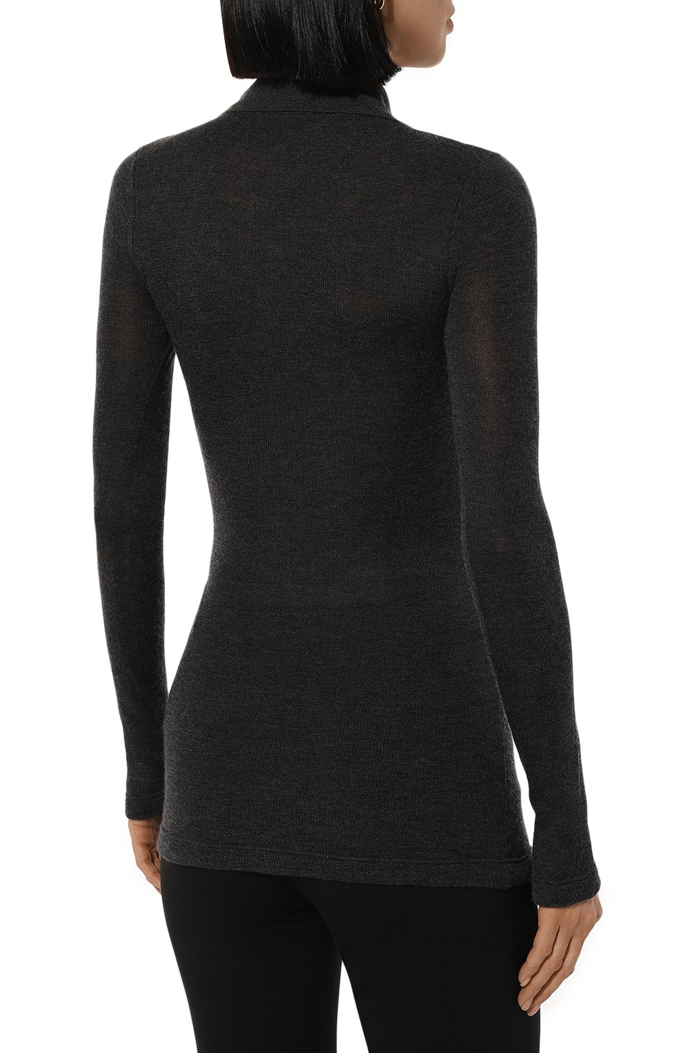 Поло из кашемира и шелка VALENTINO, арт. 5B3KC58N8QK, фото 4