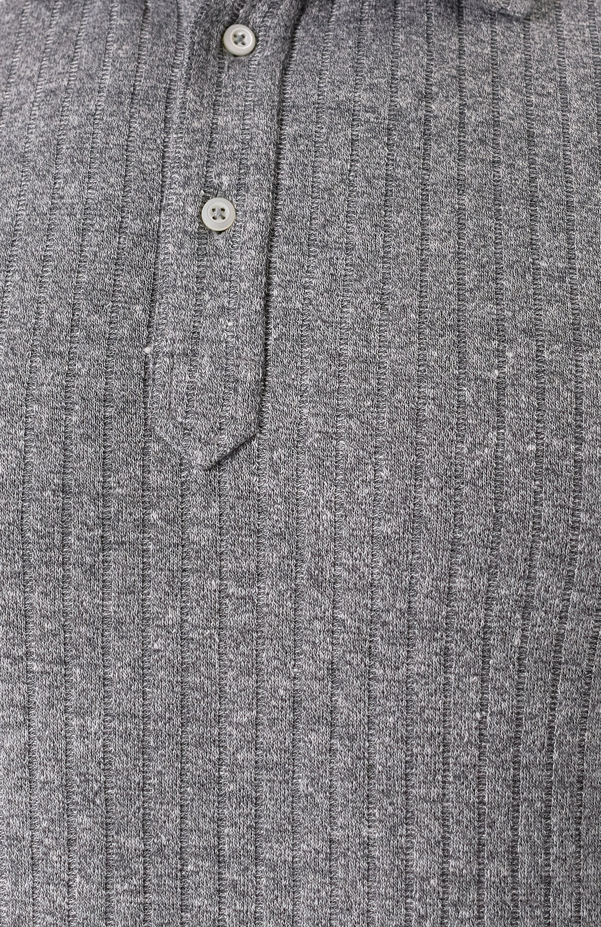 Поло изо льна и хлопка BRUNELLO CUCINELLI, арт. MW8653936W, фото 6