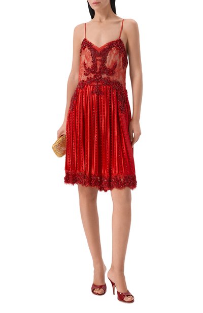 Шелковое платье с отделкой бисером GIVENCHY, арт. 17I2005310, фото 2
