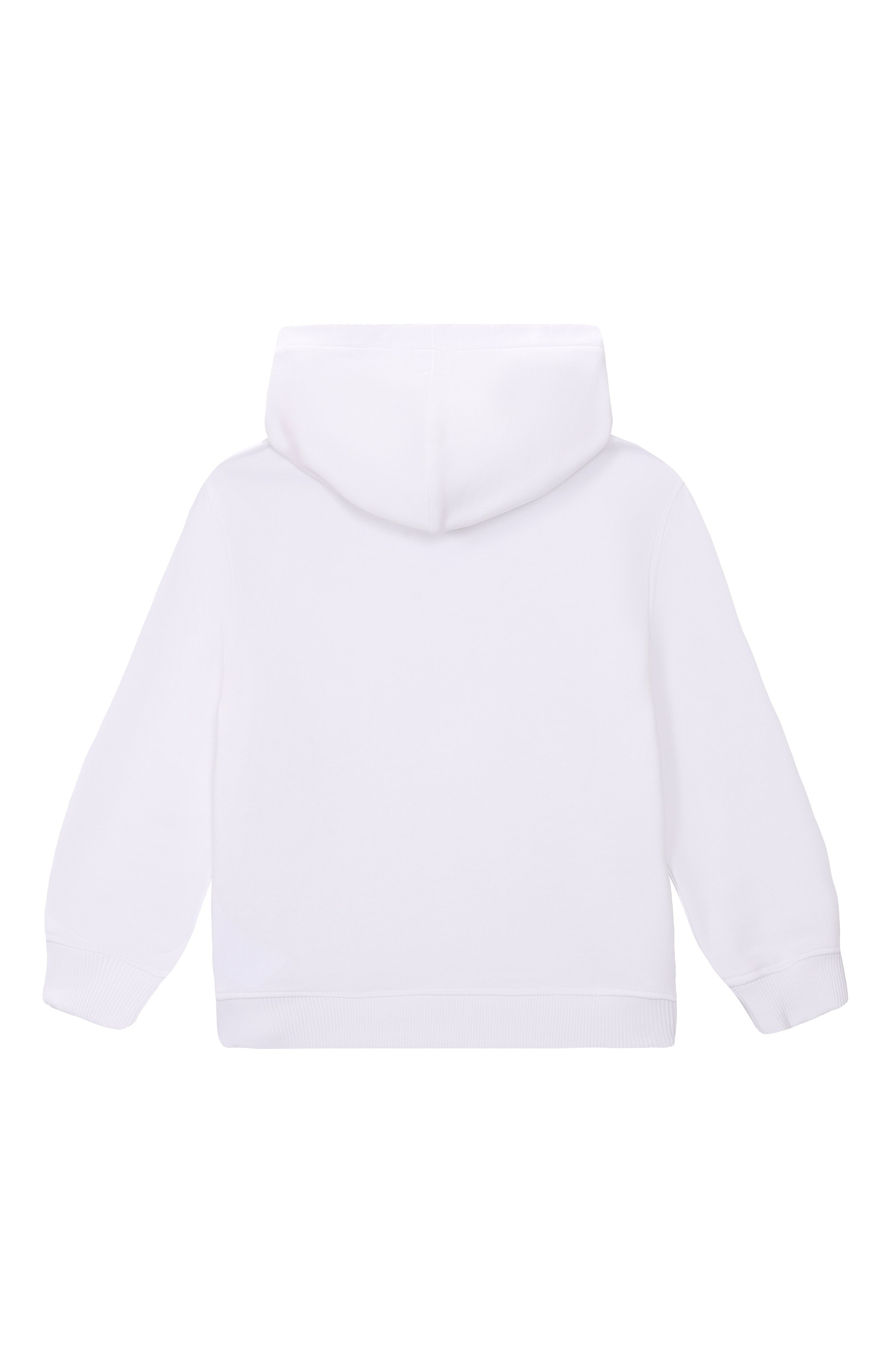 Хлопковое худи MOSCHINO белого цвета по цене 23050 руб., арт. HUF08X/LCA52/10-14, фото 2 Хлопковое худи MOSCHINO, арт. HUF08X/LCA52/10-14, фото 2