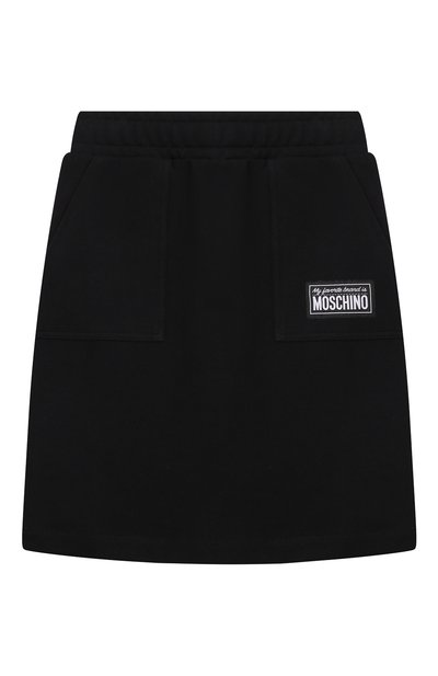 Хлопковая юбка MOSCHINO, арт. HDJ03D/LCA59/4-8
