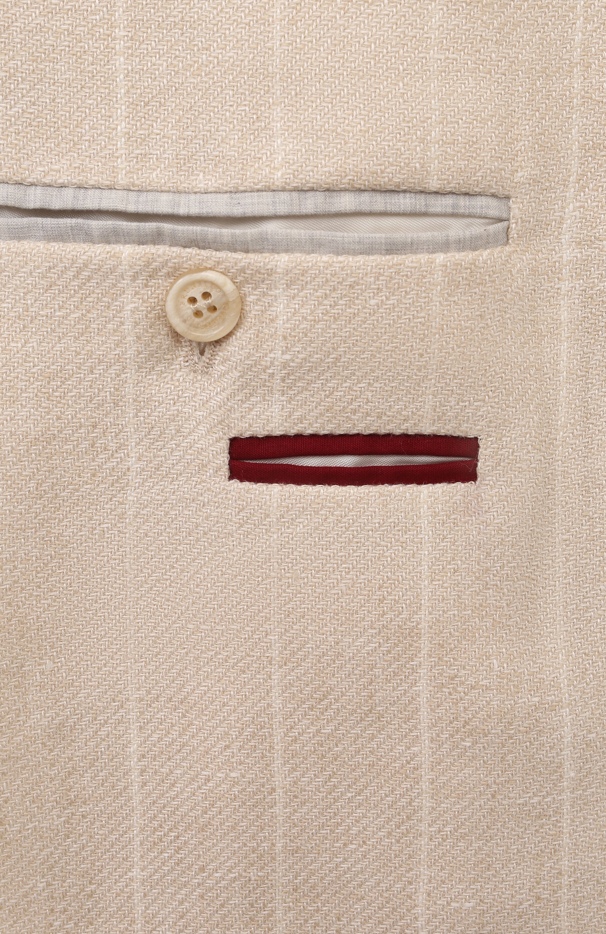 Пиджак изо льна и шерсти BRUNELLO CUCINELLI, арт. MW4617BND, фото 6