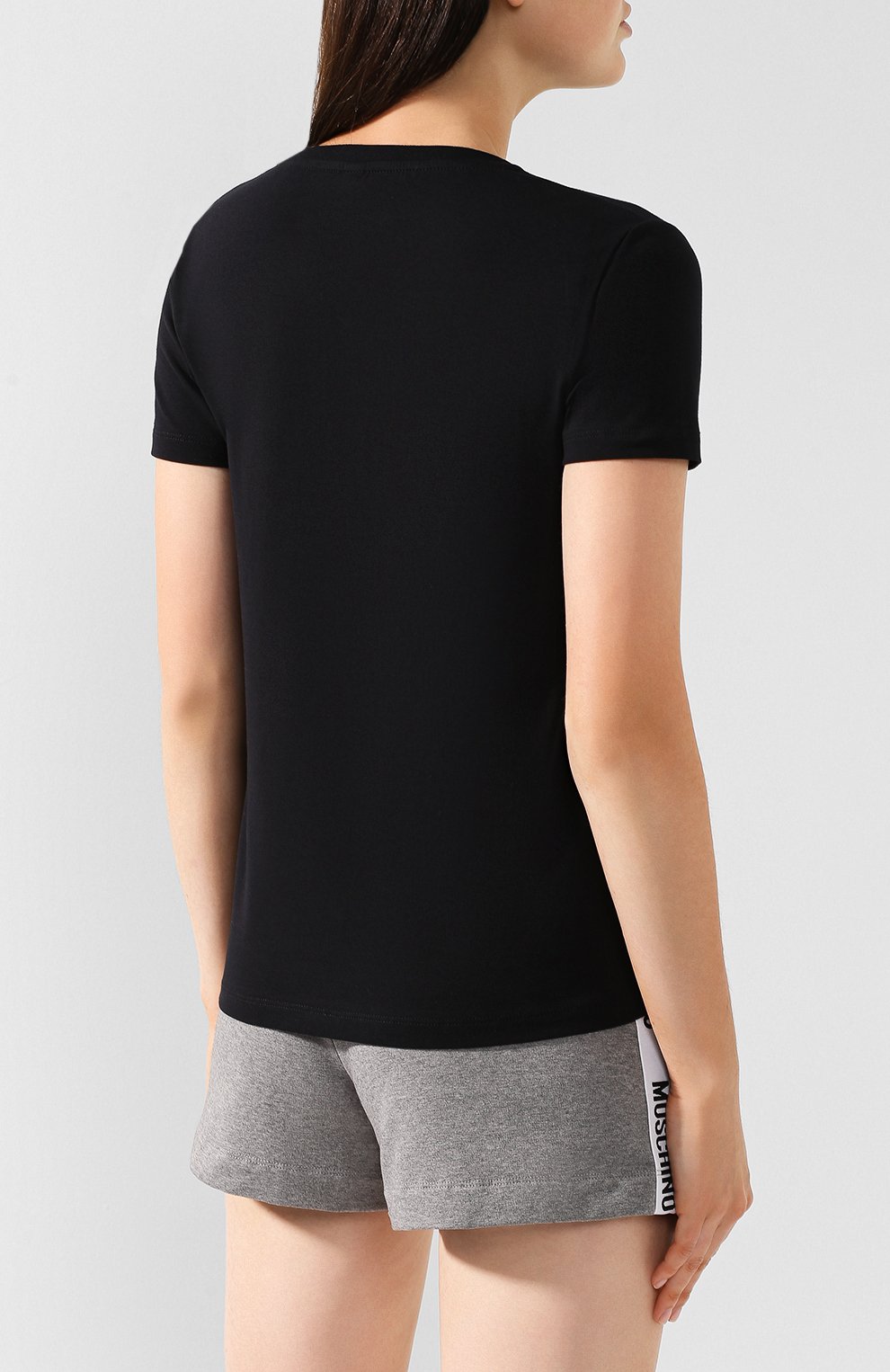 Хлопковая футболка MOSCHINO, арт. A1904/9003, фото 4