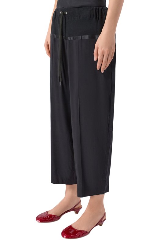 Хлопковые брюки Undercover UP1F1501 Чёрный  UP1F1501 Фото 3