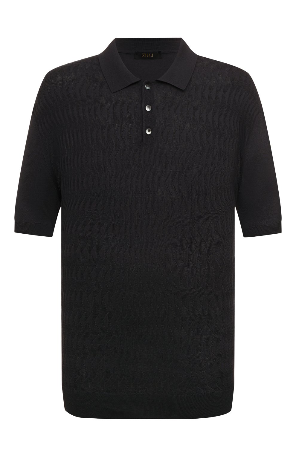 Шелковое поло ZILLI, арт. KBP002M0640VTS000_1, фото 1