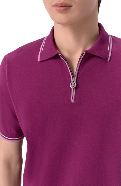 Хлопковое поло STEFANO RICCI, арт. K313051P31/F26146, фото 5