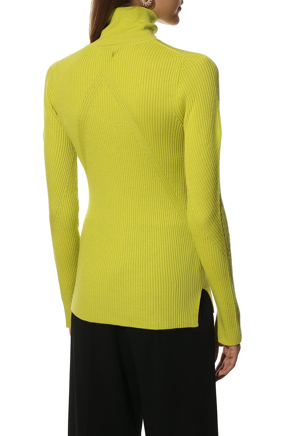 Шерстяная водолазка GANNI, арт. K1707, фото 4