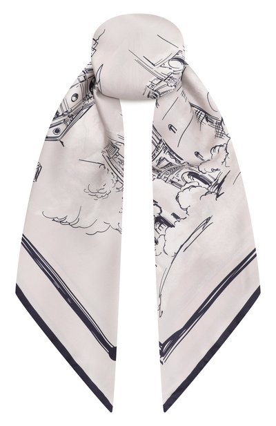 Женский шелковый платок MAX MARA, арт. MXACARRE90W2