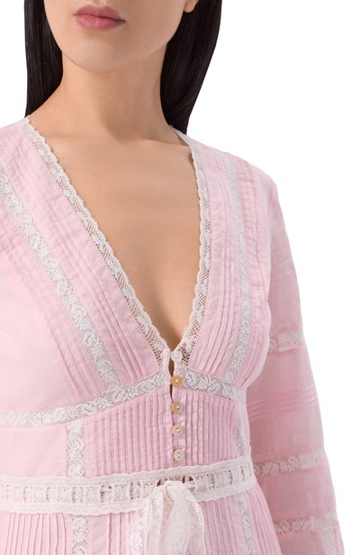 Хлопковое платье LOVE SHACK FANCY, арт. D3091-3292, фото 4