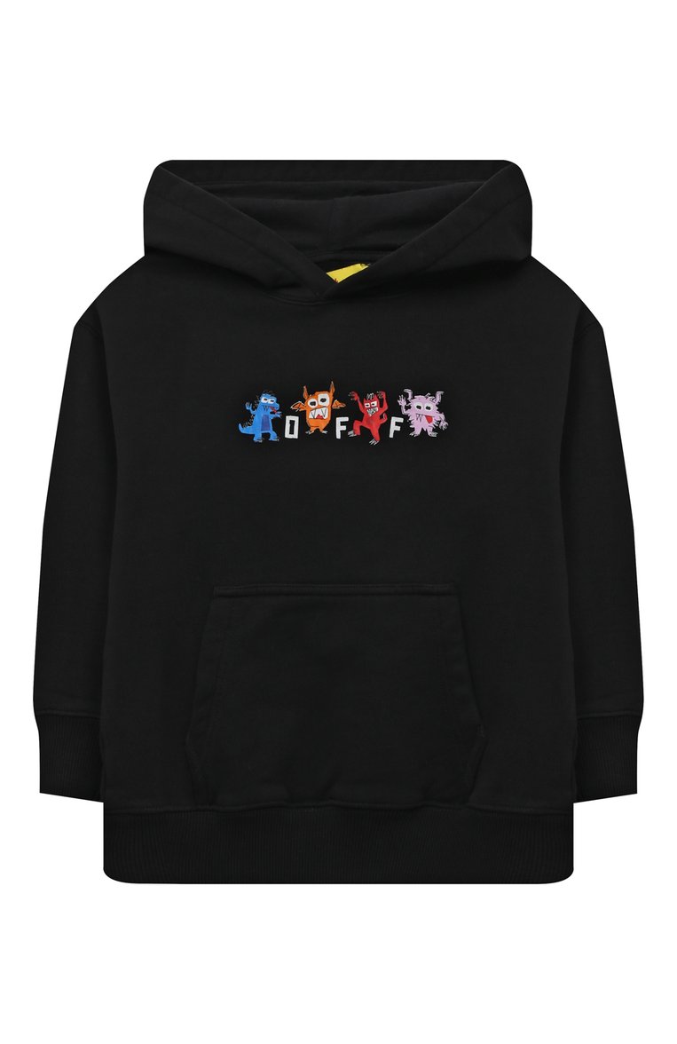 Хлопковое худи OFF-WHITE, арт. OBBB001F22FLE0071001, фото 1