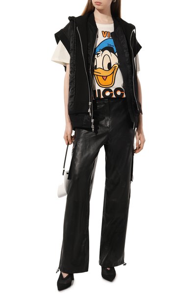 Хлопковая футболка disney x gucci GUCCI, арт. 615044 XJDBJ, фото 2