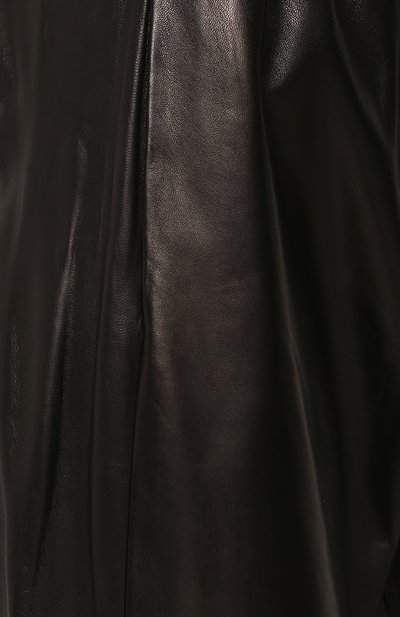 Укороченные кожаные брюки с эластичным поясом GIVENCHY, арт. BW5060607D, фото 5