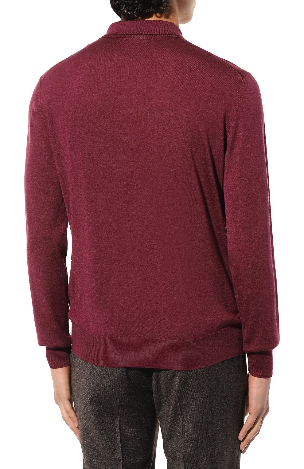 Поло из шерсти и шелка STEFANO RICCI, арт. KE08001P30/E23371, фото 4