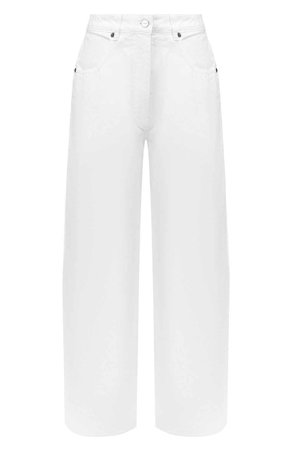Джинсы JACQUEMUS белого цвета по цене 25500 руб., арт. 201DE05/41100, фото 1 Джинсы JACQUEMUS, арт. 201DE05/41100, фото 1