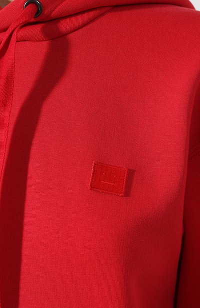 Хлопковое худи ACNE STUDIOS, арт. 2HK173/W, фото 5