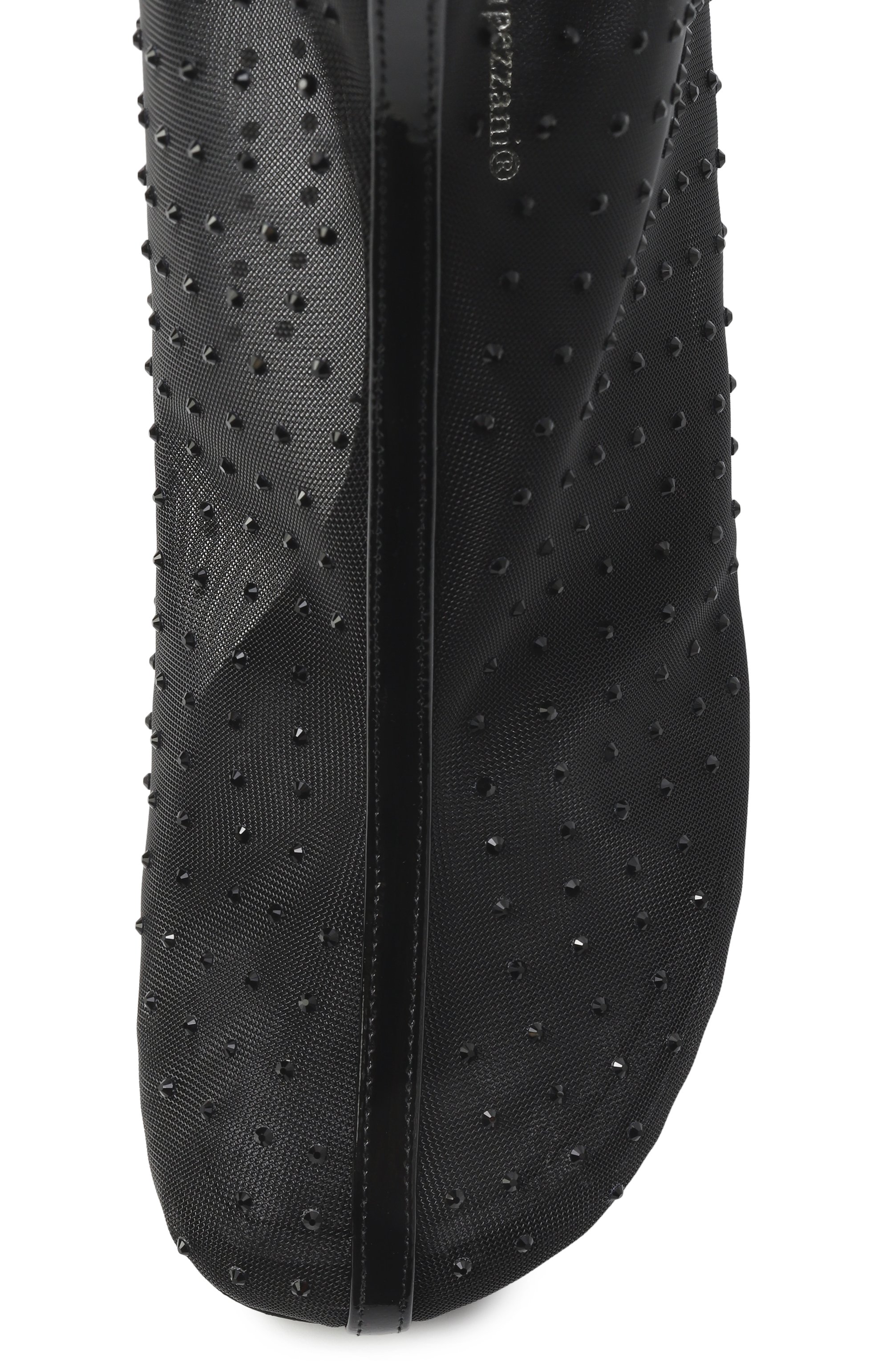 Текстильные ботильоны taryn MATTIA CAPEZZANI, арт. W380/RETE+VERNICE_STRASS, фото 6