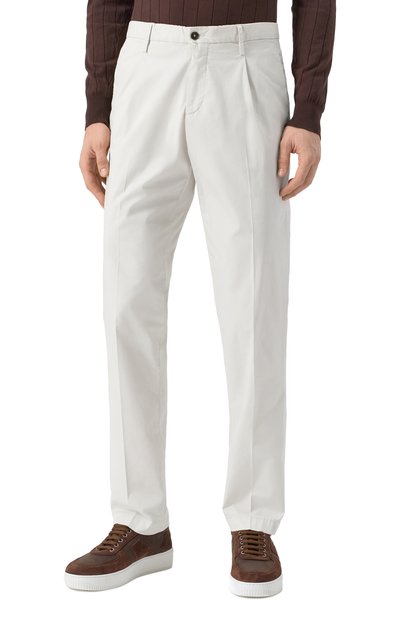 Брюки из лиоцелла и хлопка CORNELIANI, арт. 254ED6-2520127, фото 3