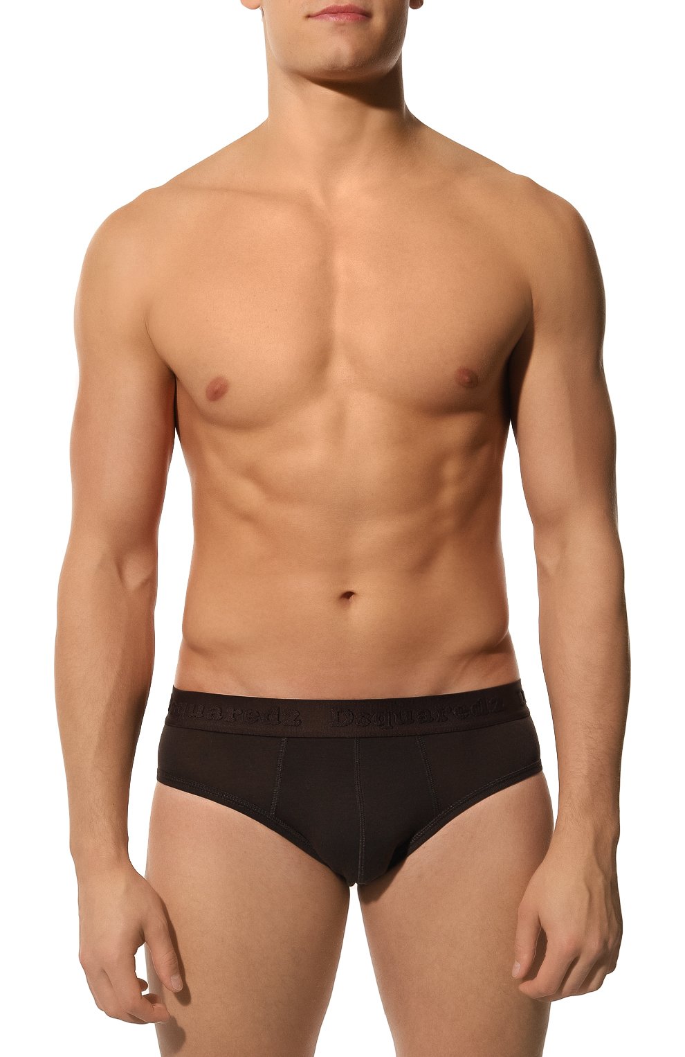 Брифы DSQUARED2 темно-коричневого цвета по цене 9535 руб., арт. D9L615010, фото 2 Брифы DSQUARED2, арт. D9L615010, фото 2