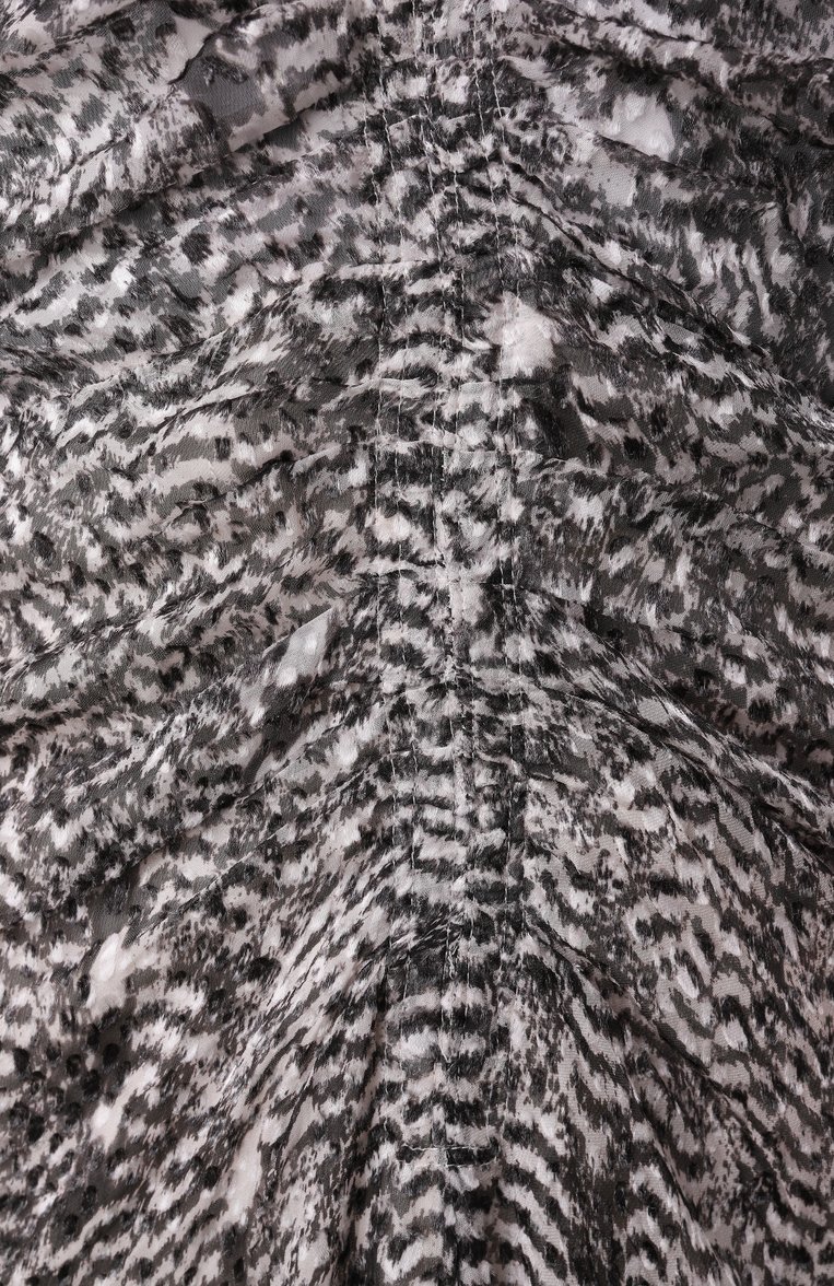 Платье из вискозы и шелка ISABEL MARANT, арт. 25PR00229FC/C1J06I, фото 6