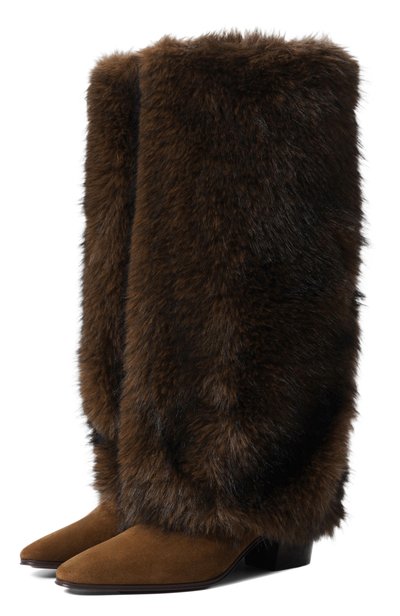 Женские замшевые сапоги beat 50 CASADEI, арт. 1S439C0501/T0561