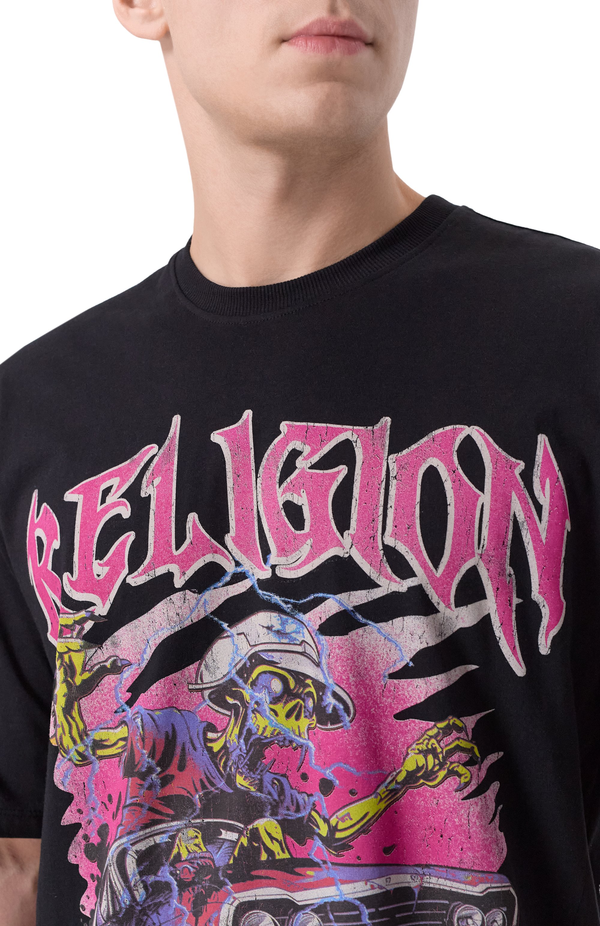 Хлопковая футболка RELIGION, арт. 15BLFN97, фото 5