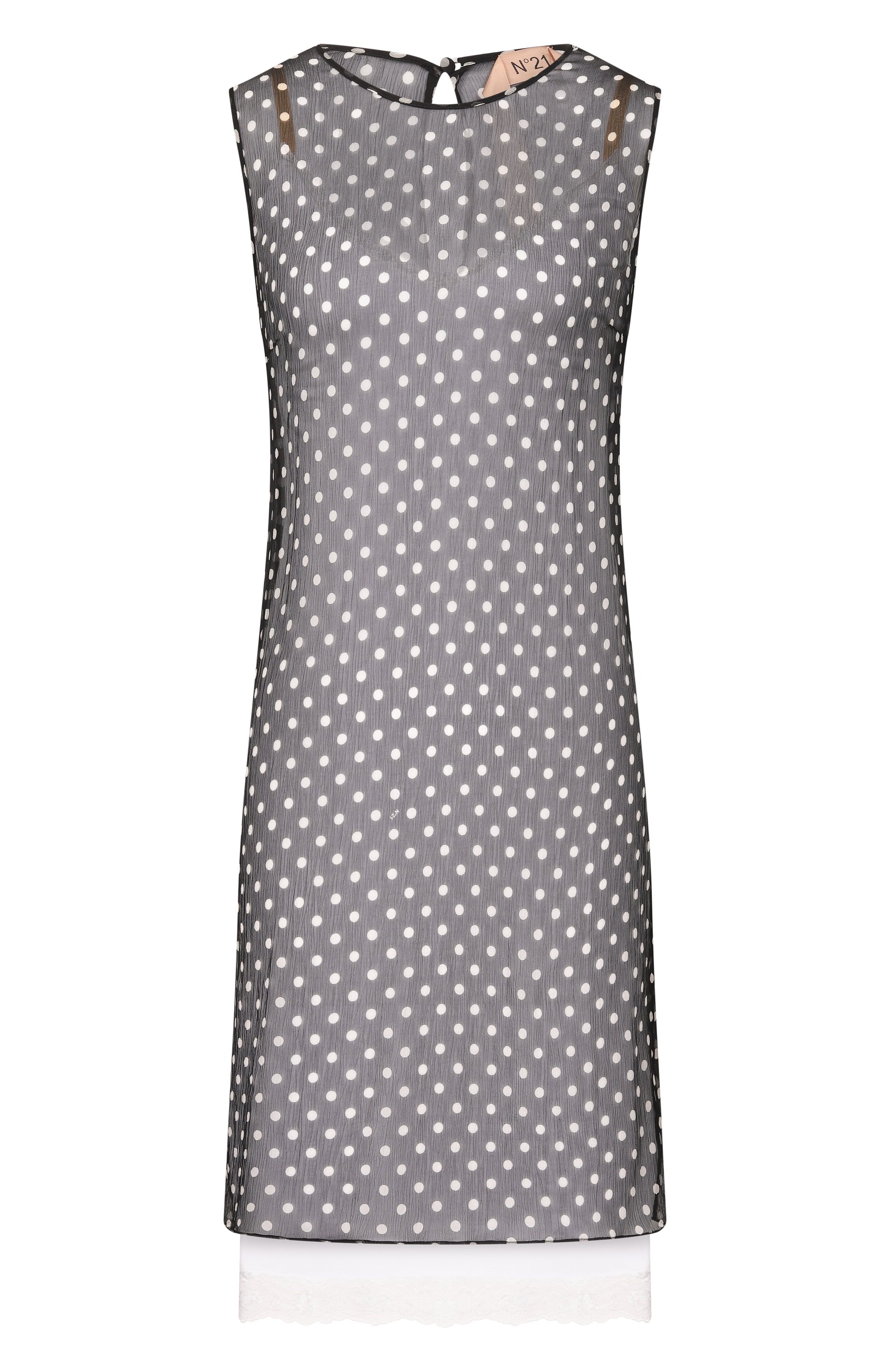 Платье из шелка и хлопка N21, арт. H131/5601, фото 1