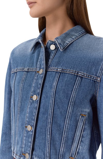 Джинсовая куртка detroit AG ADRIANO GOLDSCHMIED, арт. W0206-171/DETR0IT-CR0PPED JACKET, фото 5
