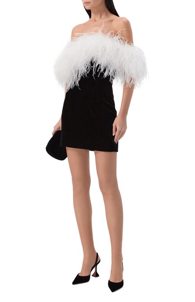 Бархатные туфли holli 95 AMINA MUADDI, арт. H0LLI SLING 95/VELVET, фото 3