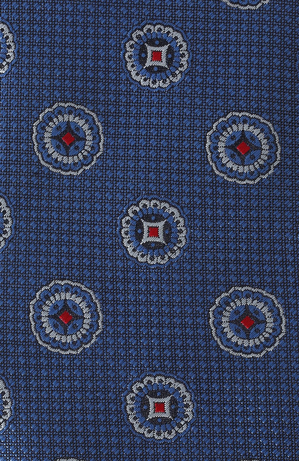Шелковый галстук CANALI синего цвета по цене 16600 руб., арт. 18/HJ03522, фото 4 Шелковый галстук CANALI, арт. 18/HJ03522, фото 4